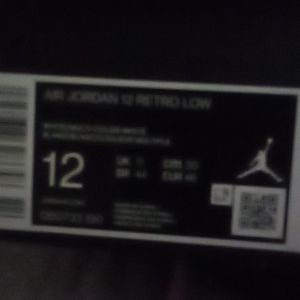 Retro Jordan 12 easter edition